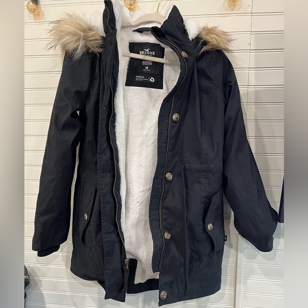 Hollister parka jacket